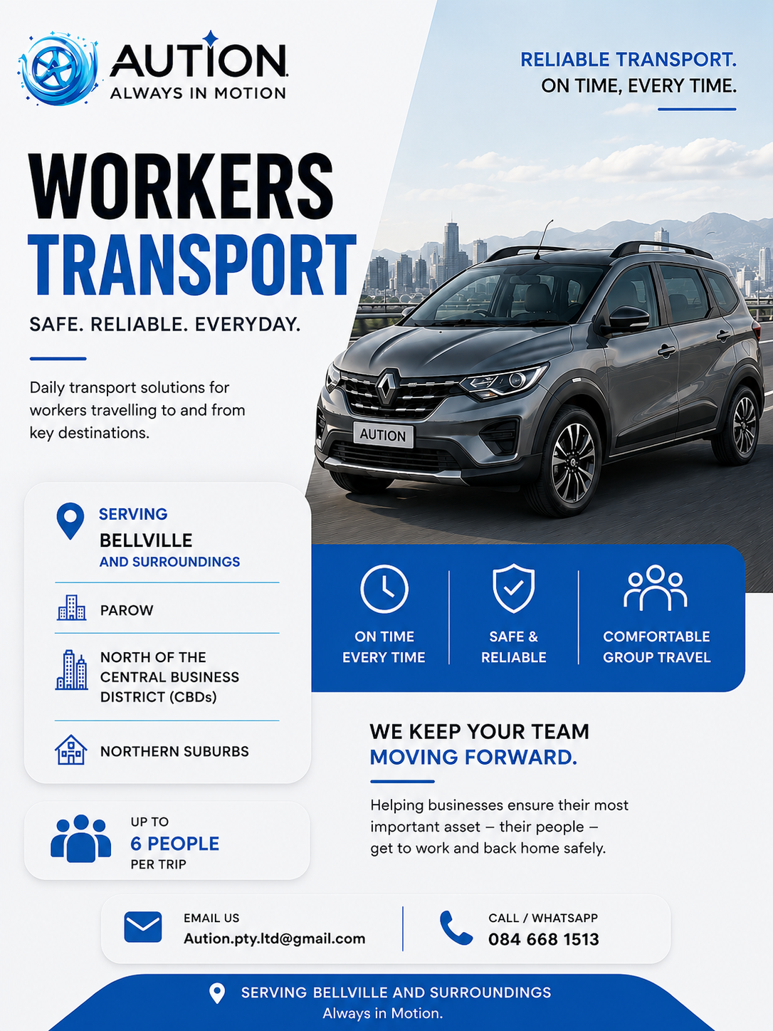 Airport and bus transfers